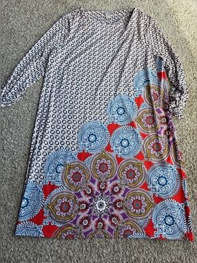 Chicos Long Sleeve Lightweight Size 3 Dress Wedding Business